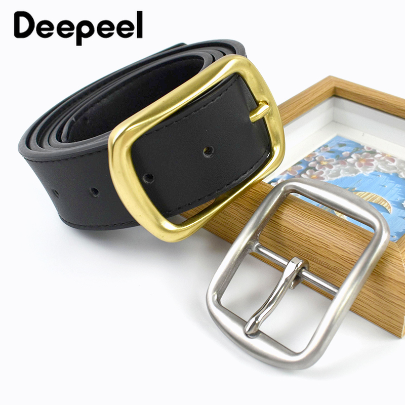 Men'S Shoes With Jeans - 1Pc 40mm Stainless Steel Pin Buckle