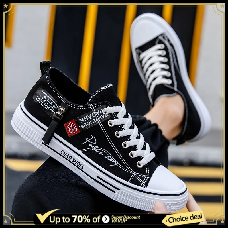 Men'S Shoes Low Top - Fashion Men's Canvas Shoes Summer Breathable