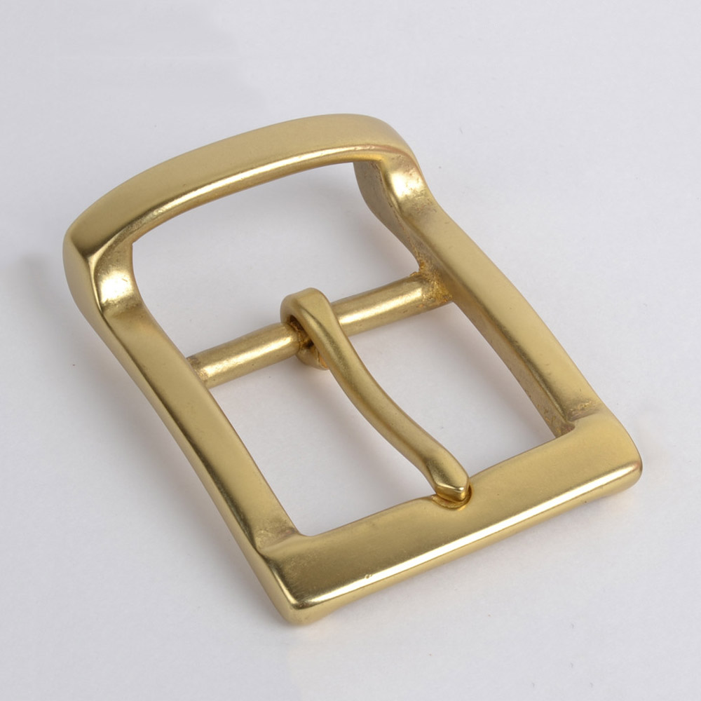 Men'S Shoes With Jeans - 40mm solid brass pin buckles for