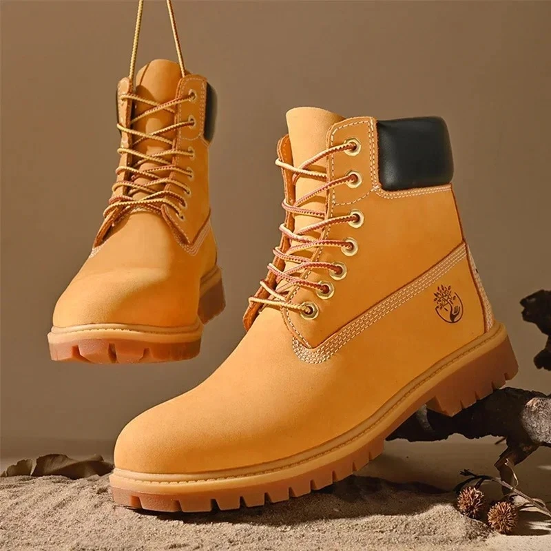 Men'S Shoes No Laces - Boots Men High Top Boots High