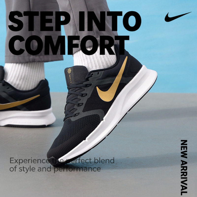 Nike Men’s Run Swift 3 Low-Top - Men'S Shoes Nike Black 评论和价格