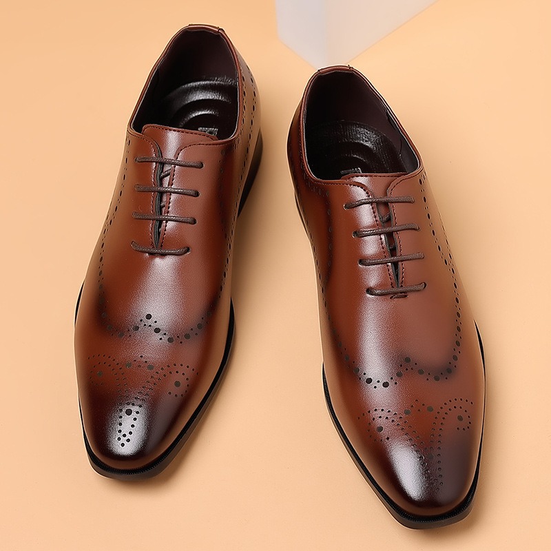 Goodyear Handmade Leather Men' - Oxford Brogue Leather 评论和价格