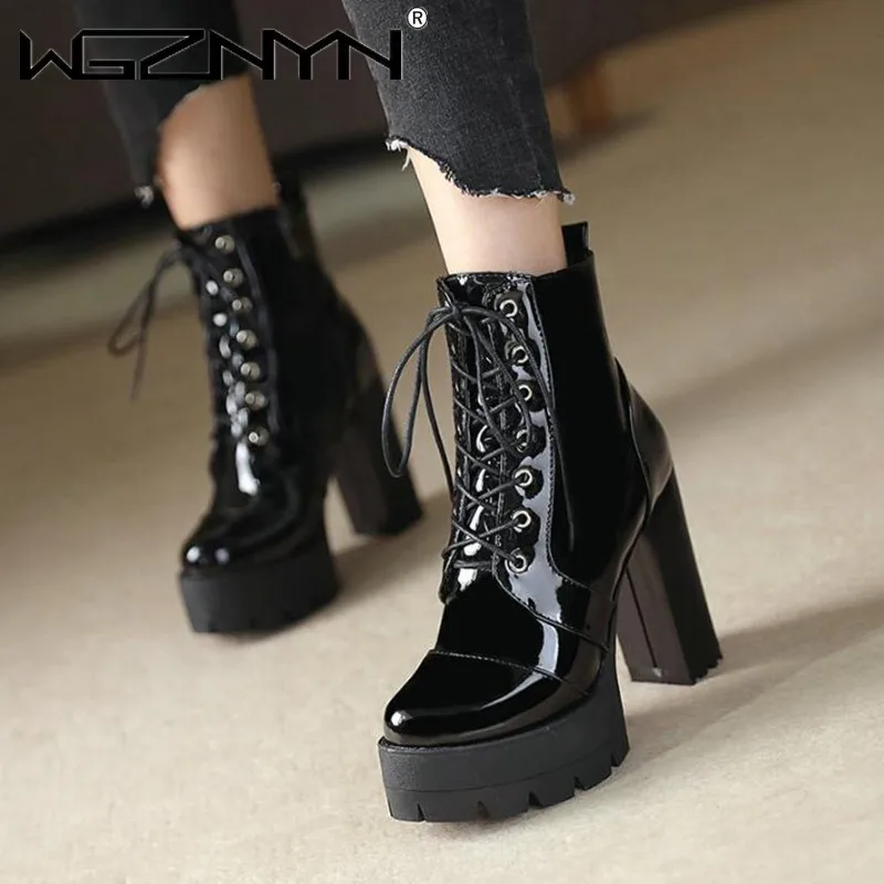 2025 Thick High Heeled Female  - Chelsea Boots Suede 评论和价格