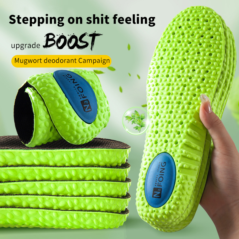 Sports Shock Absorption Insole - Men'S Shoes With Memory Foam 评论和价格