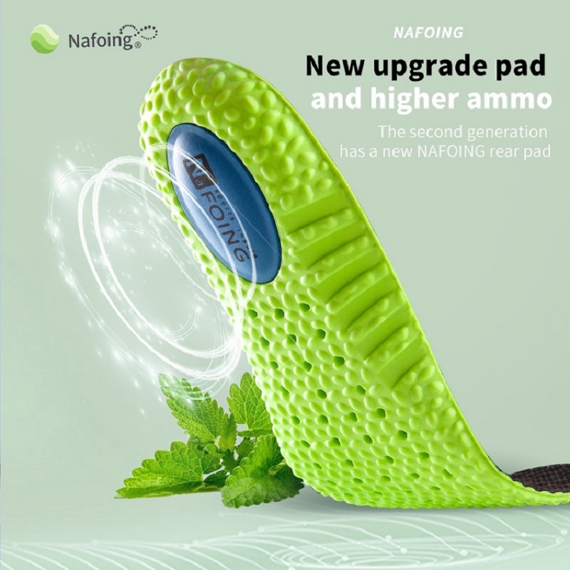 Sports Shock Absorption Insole - Men'S Shoes With Memory Foam 评论和价格