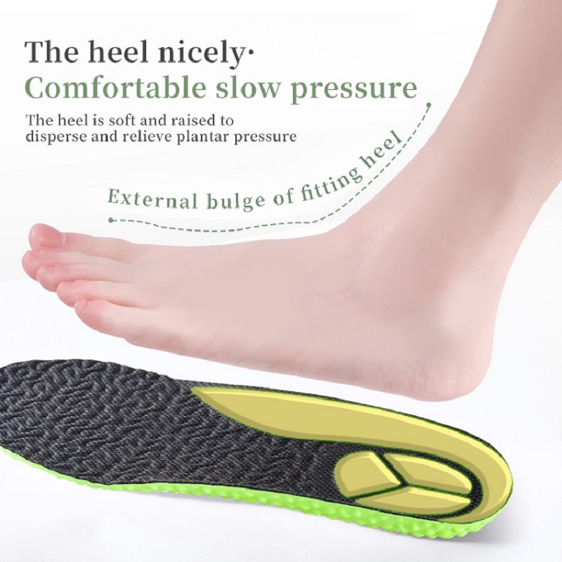 Sports Shock Absorption Insole - Men'S Shoes With Memory Foam 评论和价格