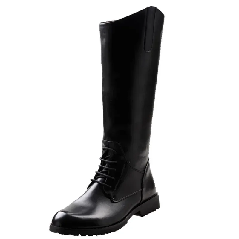 Men's Soft Leather Knee High B - Men'S Shoes Low Top 评论和价格