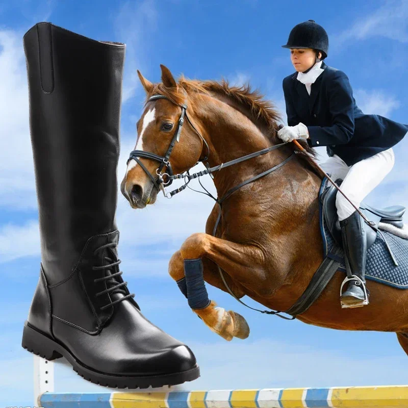 Men's Soft Leather Knee High B - Men'S Shoes Low Top 评论和价格