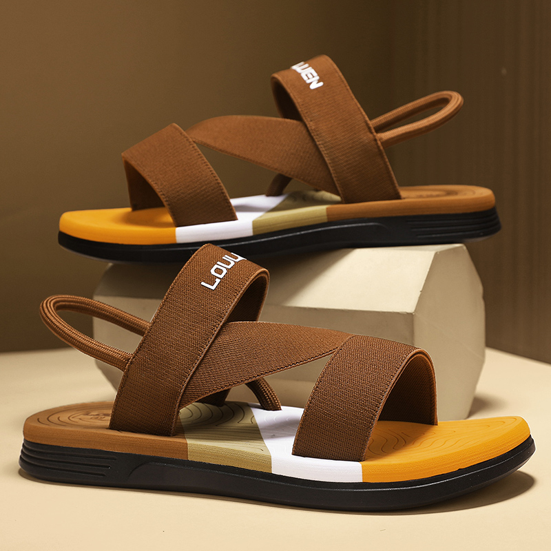 Trendy Men's Colorblock Sandal - Men Shoes Must Have 评论和价格