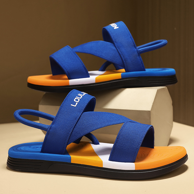 Trendy Men's Colorblock Sandal - Men Shoes Must Have 评论和价格