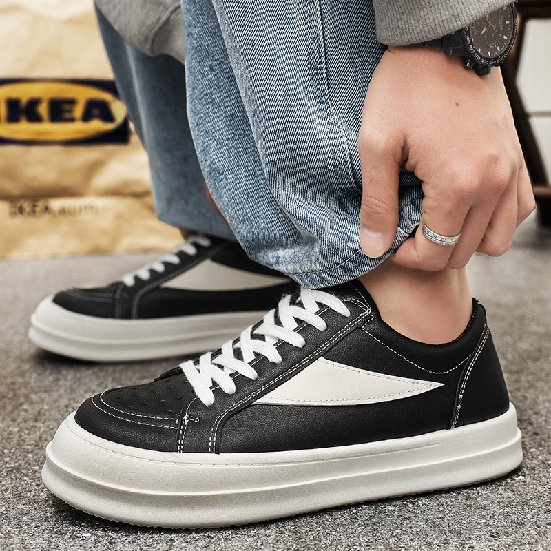 Plain Color Men Low Top Casual - Men'S Shoes Low Top 评论和价格
