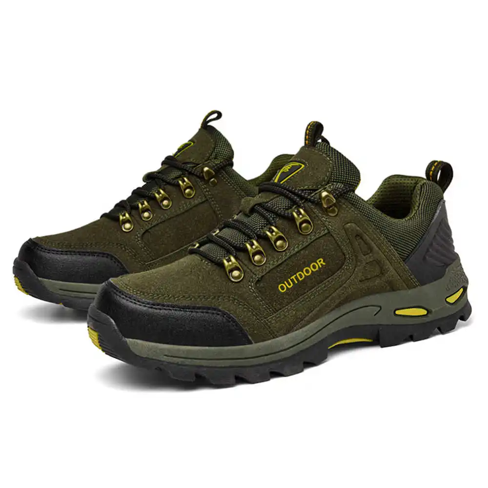 Non-slip Lace Up Hiking Tennis - Men Shoes White Colour 评论和价格