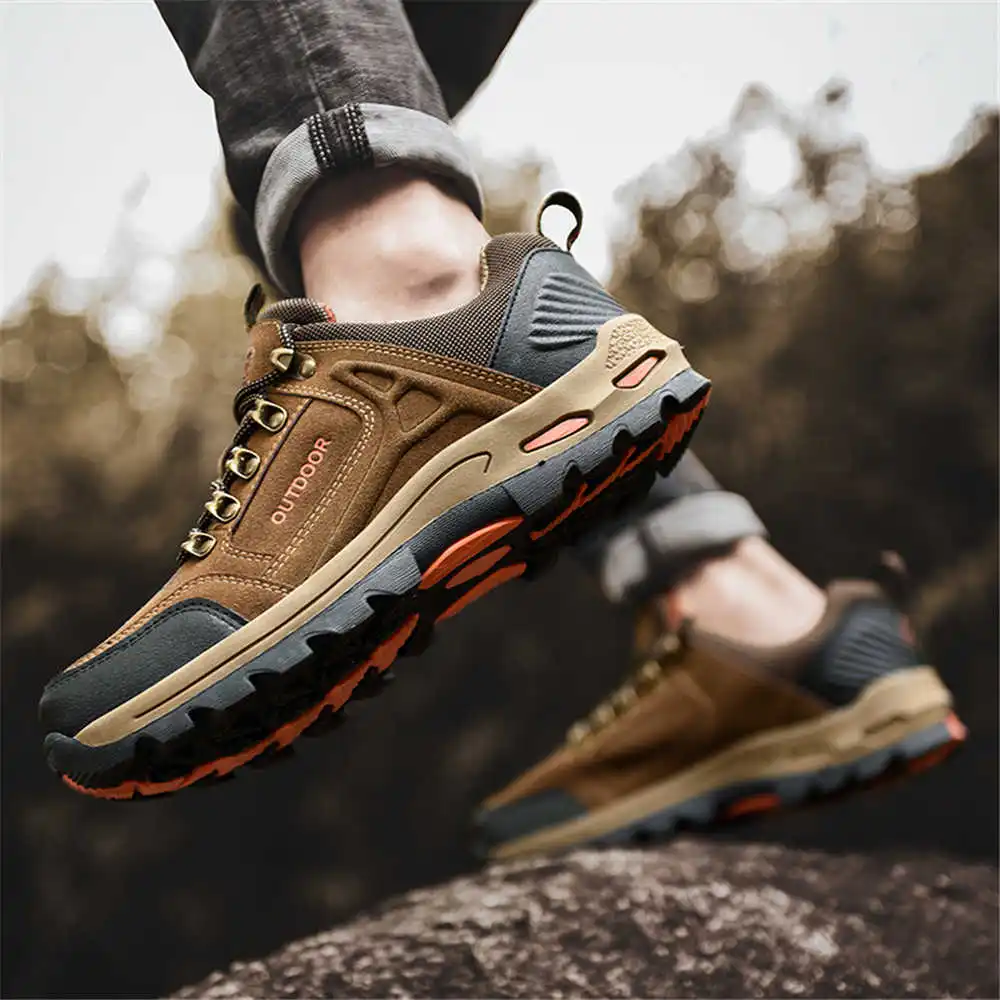 Non-slip Lace Up Hiking Tennis - Men Shoes White Colour 评论和价格