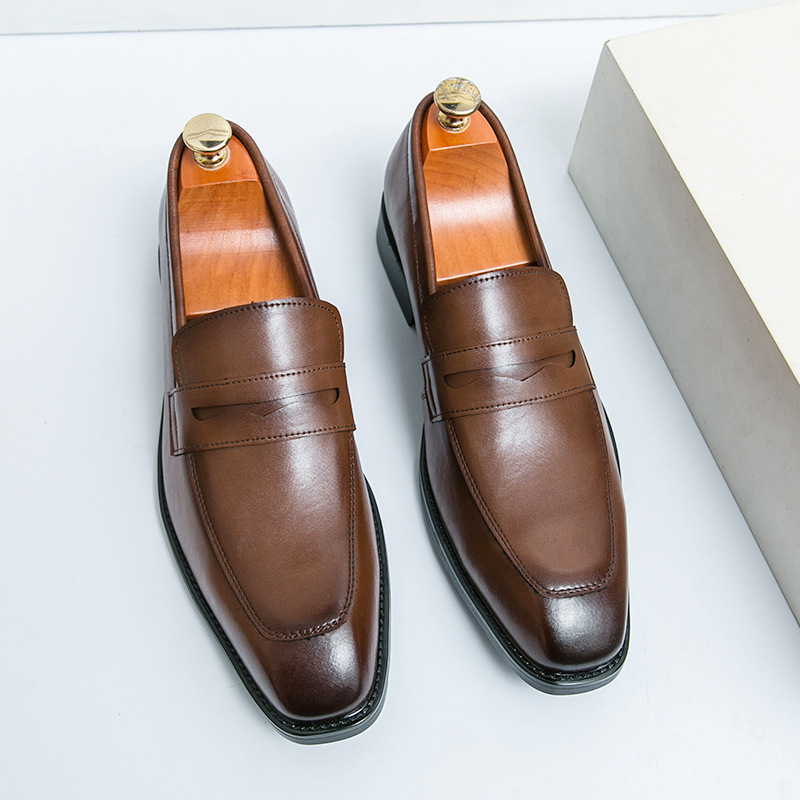 Classic Italy Pointed Toe Leat - Oxford Brogue Leather 评论和价格