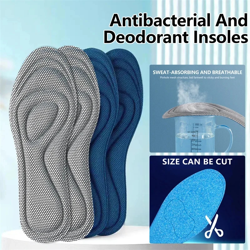 1Pair Memory foam insoles Anti - Men'S Shoes With Memory Foam 评论和价格