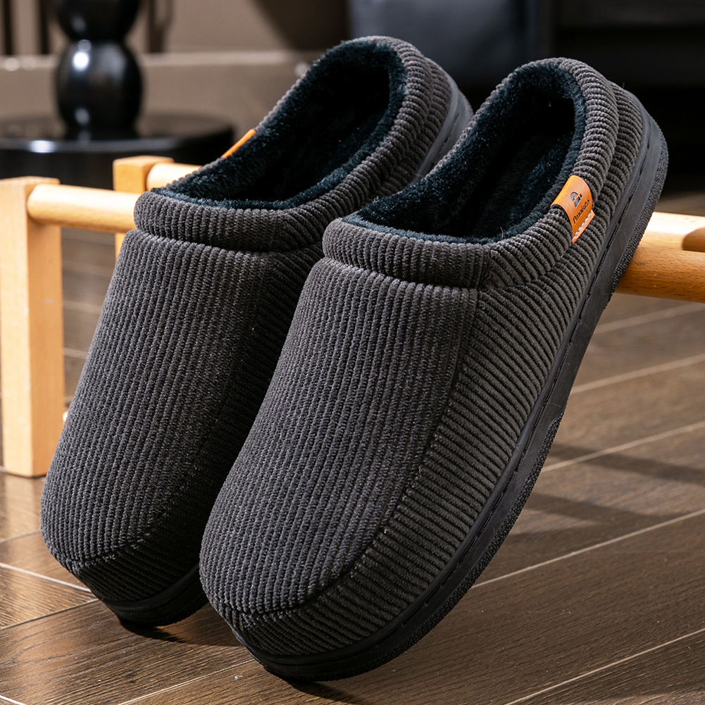 Winter Warm Slippers for Men M - Men'S Shoes With Memory Foam 评论和价格
