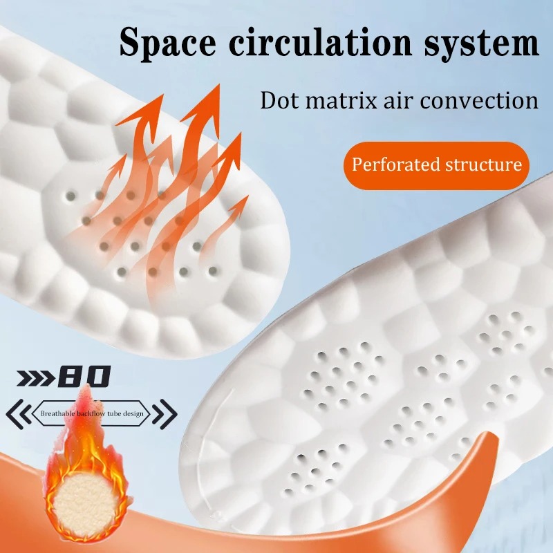 4pcs Self Heated Thermal Insol - Men'S Shoes With Memory Foam 评论和价格