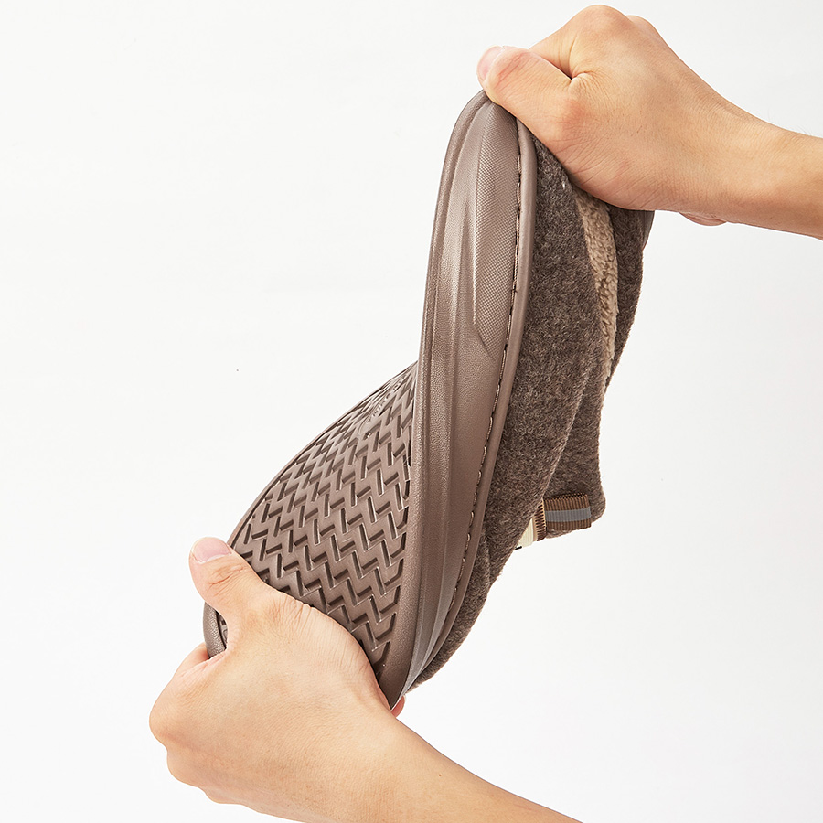 Warm Felt Slippers Men EVA Mem - Men'S Shoes With Memory Foam 评论和价格