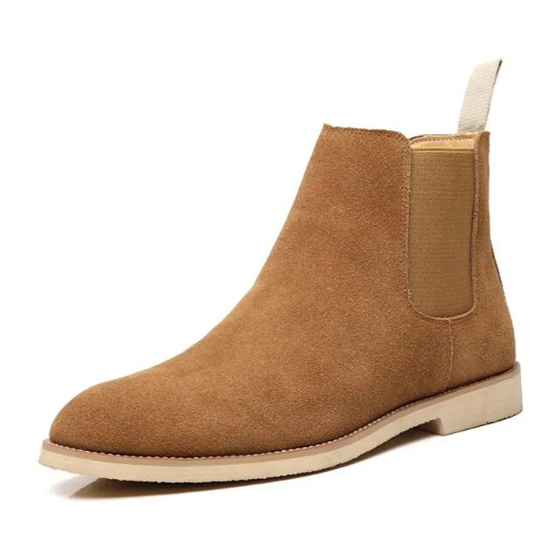 NEW Fashion Designer Chelsea B - Chelsea Boots Suede 评论和价格