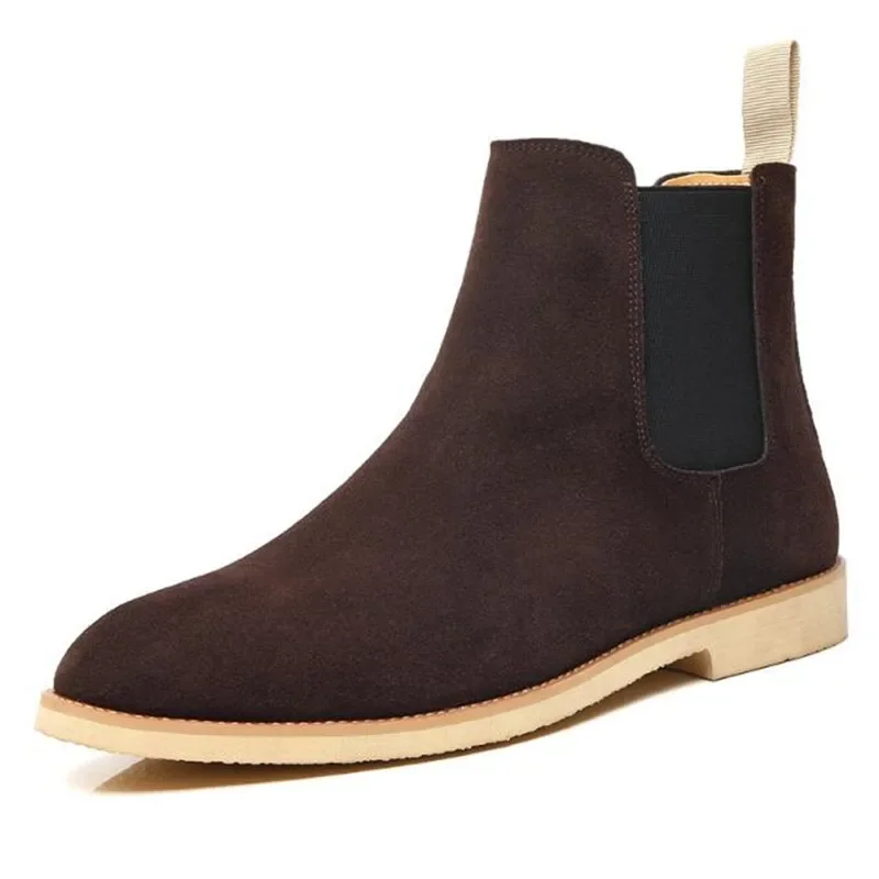 NEW Fashion Designer Chelsea B - Chelsea Boots Suede 评论和价格