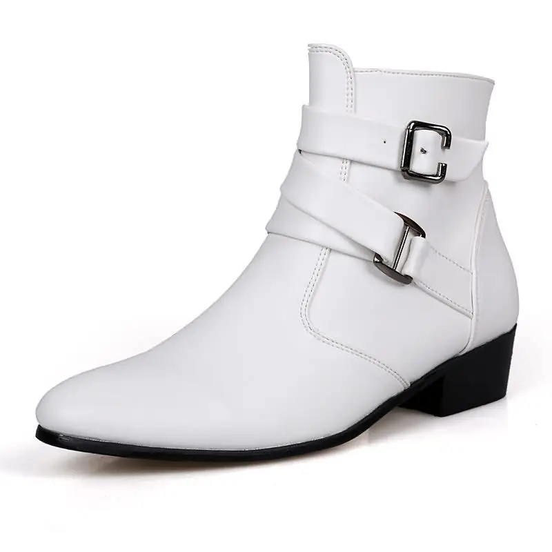 New Men's Boots Leather Chelse - Chelsea Boots Suede 评论和价格