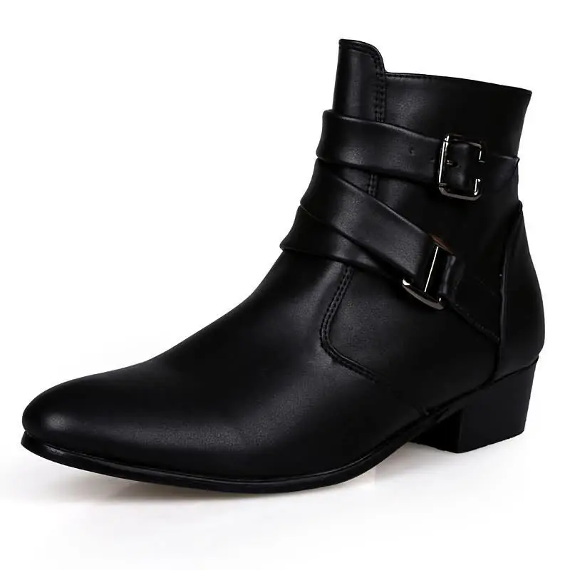 New Men's Boots Leather Chelse - Chelsea Boots Suede 评论和价格