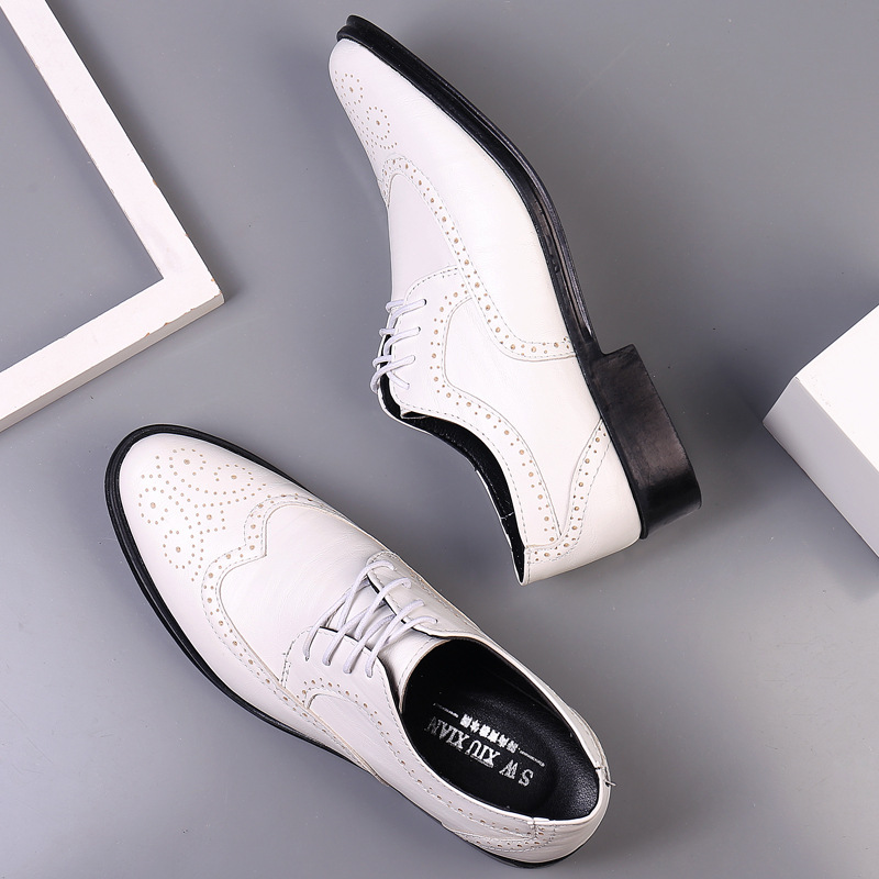 Handcrafted Mens  Oxford Shoes - Oxford Brogue Leather 评论和价格