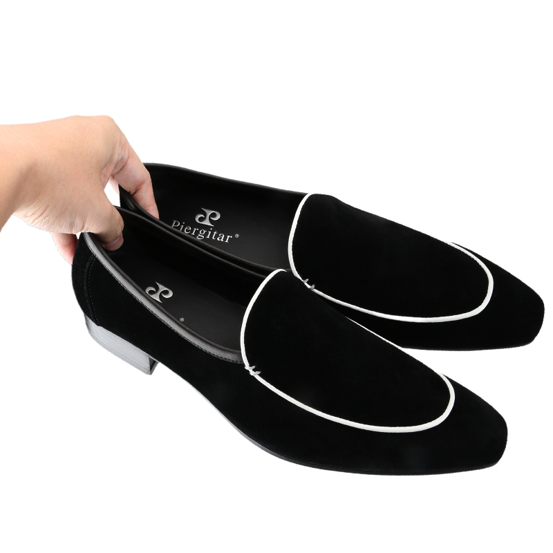 Piergitar Black Suede Belgian  - Men Shoes Louboutin 评论和价格
