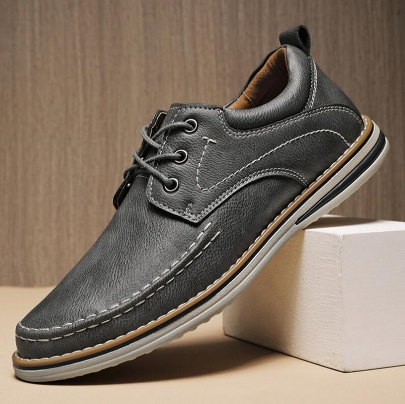 Genuine Leather Men Dress Shoe - Oxford Brogue Leather 评论和价格
