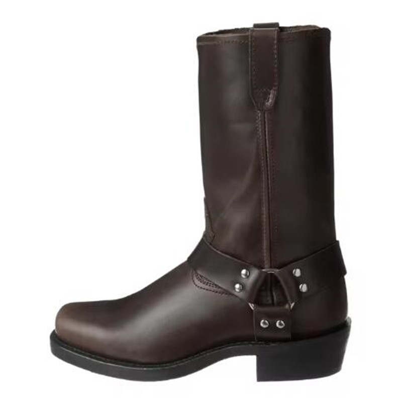 Luxury Retro Cowboy Boots Men  - Chelsea Boots Suede 评论和价格