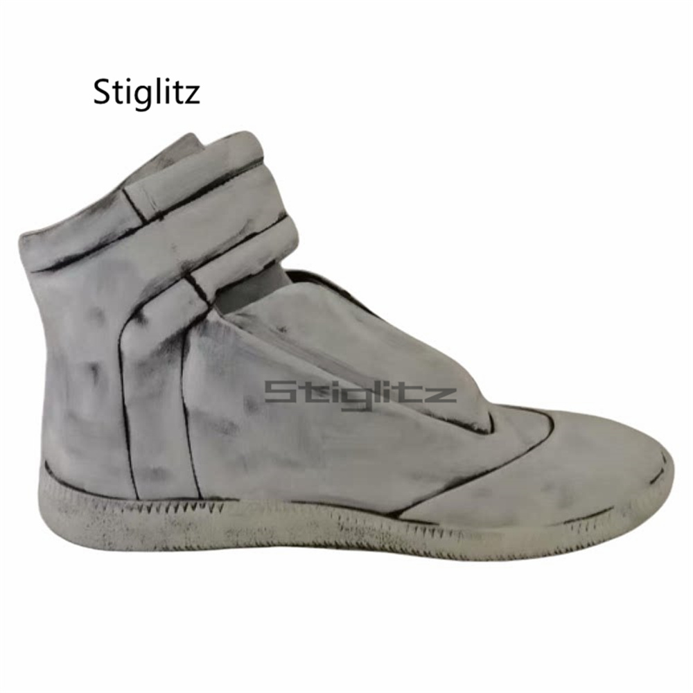 White Graffiti Casual High Top - Men'S Shoes Low Top 评论和价格