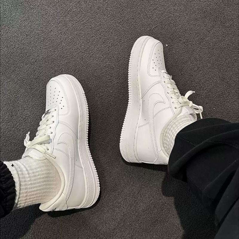 Nike Air Force 1 Pure White Ai - Men'S Shoes Nike Air Force 评论和价格