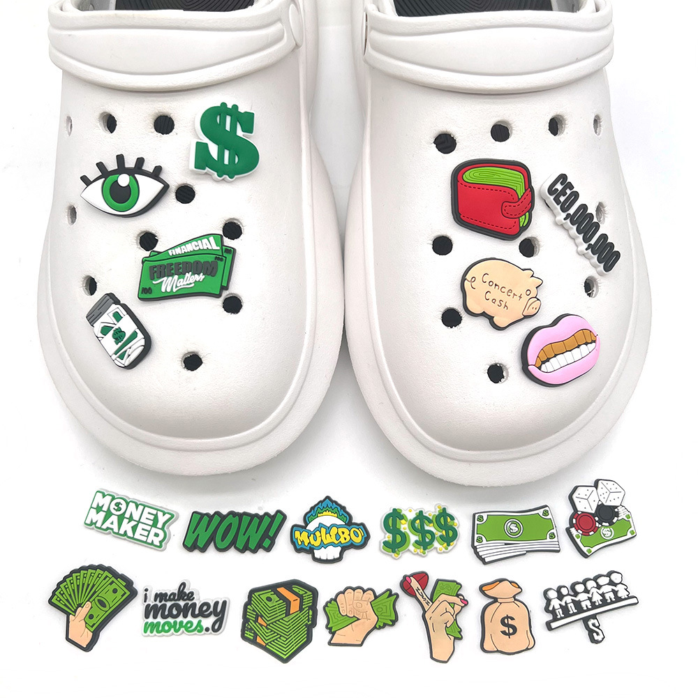 USD money series bag gold PVC  - Men'S Shoes With Jeans 评论和价格