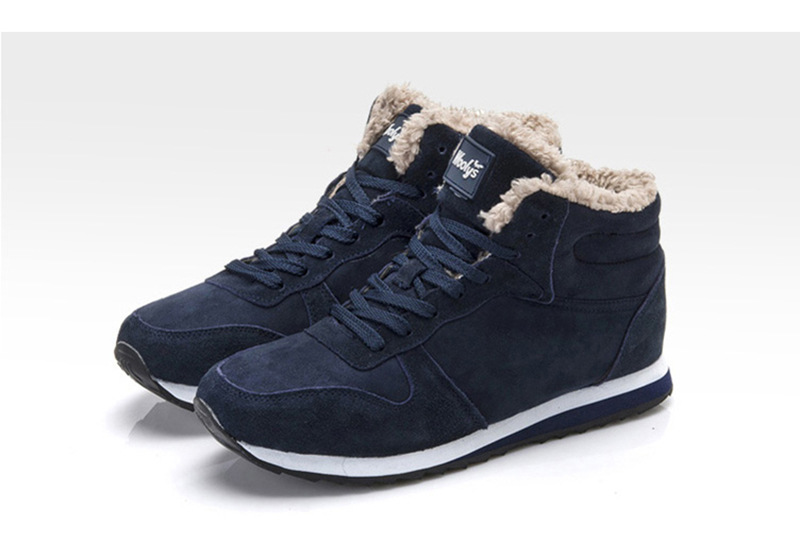 Winter Boots For Men Plush Win - Chelsea Boots Suede 评论和价格