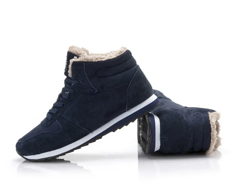 Winter Boots For Men Plush Win - Chelsea Boots Suede 评论和价格