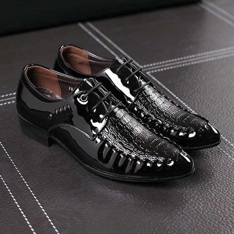 Men's  Dress Leather Shoes Lac - Oxford Brogue Leather 评论和价格