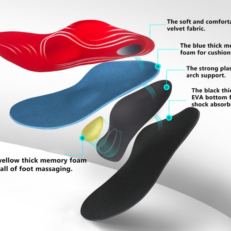 Memory Foam Insole for Men Red - Men'S Shoes With Memory Foam 评论和价格