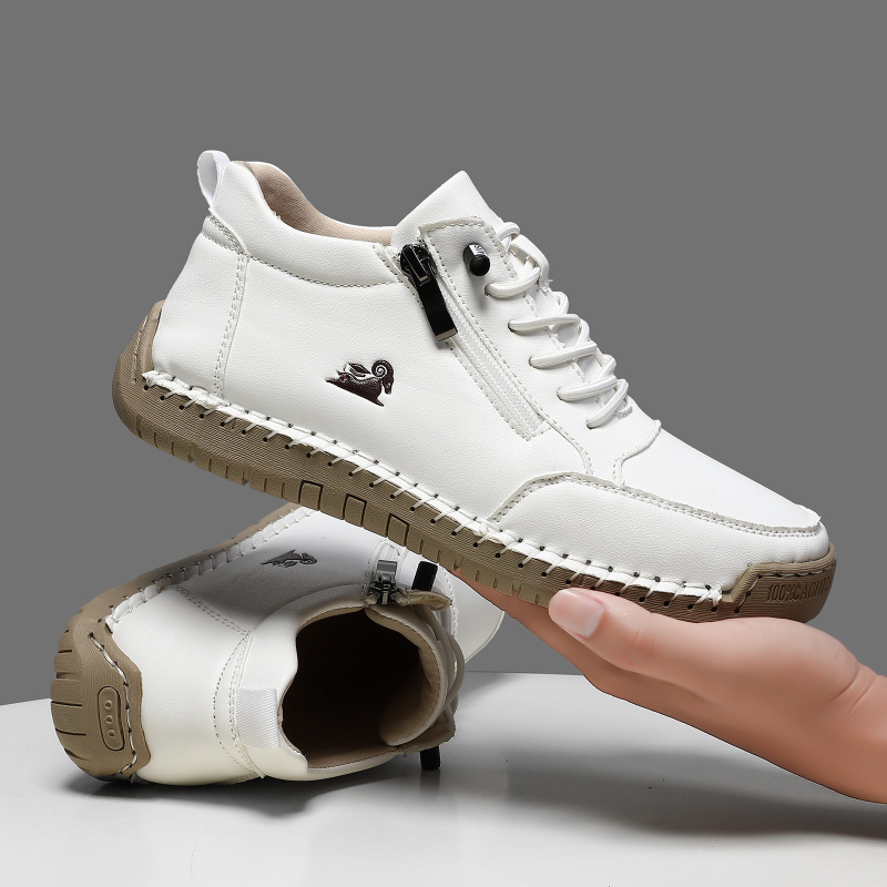 Women's Sneakers Handmade Leat - Men Shoes Sneakers 评论和价格