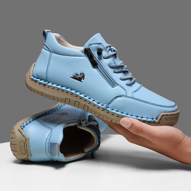 Women's Sneakers Handmade Leat - Men Shoes Sneakers 评论和价格